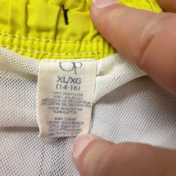 OP Youth Swim Trunks Size XL (14-16) Drawstring Mesh Beach Vacation Pool Pocket - Picture 10 of 10